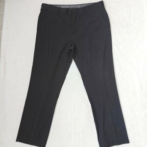 English Laundry Men Suit Dress Pants Trouser Black Pinstripe 38x32 Knightsbridge